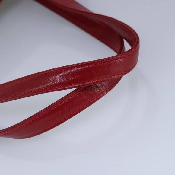 Burberry Nova Check Tote Bag Canvas Leather Beige Red - Picture 7 of 16